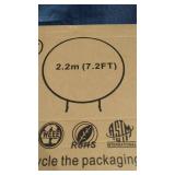 LANGXUN ROUND METAL BALLOON ARCH KIT ( MODEL #: GOLD-2.2M)