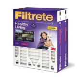 3M Filtrete Ultra Allergen Reduction Filter Slim Fit 20x25x4 2-Pack