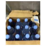 evian Natural Spring Water Bottles, Naturally Filtered Spring Water, 1 L bottle