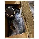 amazonbasics Adjustable Oscillating Standing Pedestal Fan - 16-Inch