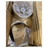 Brightech Trilage LED Floor Lamp in Black