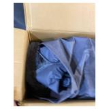 ALPHA CAMP Plush Moon Saucer Chair with Carry Bag - Supports 350 LBS, Gray