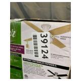 Hunter 44" Dempsey Low Profile with Light Fresh White Ceiling Fan with Light with Handheld Remote