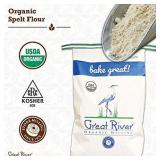 Great River Organic Milling Organic Specialty Spelt Flour, 25-pounds (Pack of1)