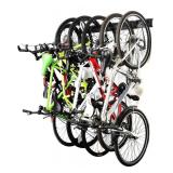 Ultrawall Bike Storage Rack,6 Bike Storage Hanger Wall Mount for Home & Garage Holds Up to 300lbs