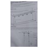 VINLUZ FARMHOUSE CHANDELIER LIGHT WITH GLASS SHADES (X02TW2IHV)