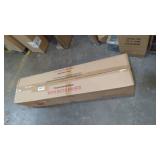 VINLUZ FARMHOUSE CHANDELIER LIGHT WITH GLASS SHADES (X02TW2IHV)