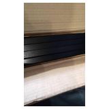 Roundhill Furniture Japanese Plum Blossom 4 Panel Room Divider, 71" Tall, Black