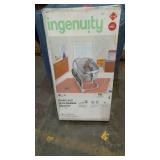 Ingenuity Dream & Grow Bedside Bassinet 2-Mode Crib 0-12 Months, Adjustable Height - Dalton (Grey)