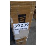 35" Alayna Wide Round Wood Dining Table Walnut - Baxton Studio