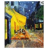 CAFE TERRACE AT NIGHT WALL ART