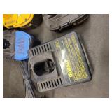 Lot of Dewalt Batteries and Drill