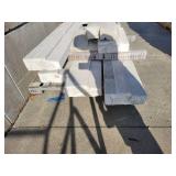 Palette of Limestone - Window Sills from 1952 Building