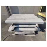 Palette of Limestone - Window Sills from 1952 Building