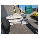 Palette of Limestone - Window Sills from 1952 Building