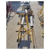 Lot of 4 Crawford Rolling Stands