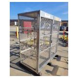 Justrite Cylinder Locker Flammable Fire Cabinet