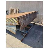 Recessed, Spring Loaded Flip Out Dock for Truck Ramp