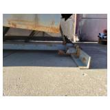 Recessed, Spring Loaded Flip Out Dock for Truck Ramp