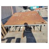 Recessed, Spring Loaded Flip Out Dock for Truck Ramp