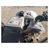 Palette of Operating Boxes, Casters, Wiring