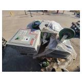 Palette of Operating Boxes, Casters, Wiring