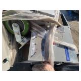 Palette of Operating Boxes, Casters, Wiring