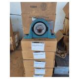 Lot of 15 Dodge Ball Bearing 2 Bolt Pillow Block