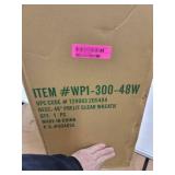 48-inch Wintry Pine Wreath with Clear Lights - 48 inches diameter x 7 inches deep- Retail:$163.99