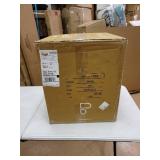 Poly and Bark Signy Drum Stool with Marble Top in Antique Brass - Retail:$103.99