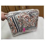 Madison Park Dartmouth Red 5-piece Jacquard Bedspread Set- Retail:$103.49