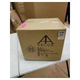 Y-Decor 12 Light Chandelier in Gold finish- Retail:$227.49