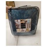 Madison Park Harper Velvet 3-Piece Full/Queen Quilted Coverlet Set