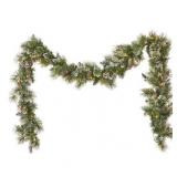 9-foot Spruce Clear LED Artificial Christmas Garland by Christopher Knight Home - led - clear
