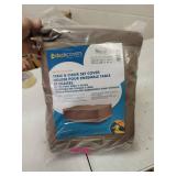 Duck Covers Elegant Rectangle Patio Table with Chairs Cover