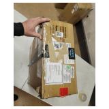 Powell Bronze with Muted Copper Stamped Back Counter Stool, 24"