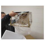 Farmhouse 4-Light Lantern Square Chandelier- Retail:$156.49