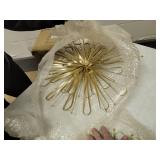 Studio 350 Metal Gold Wll Decr Set of 3, 16 inches, 20 inches, 24 inches D- Retail:$75.98