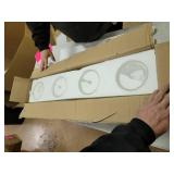 Millennium Lighting 33.75" 4-light Metal Vanity Light in Chrome