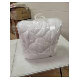 Twin- Cozy Classics Billowy Clouds Mattress Pad - White