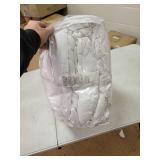 Twin- Cozy Classics Billowy Clouds Mattress Pad - White