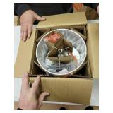 Wilson 16" Seashell LED Table Lamp, Ivory by JONATHAN Y