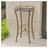 International Caravan Santa Fe Iron Plant Stand