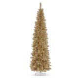 7-foot Champagne Gold Tinsel Tree