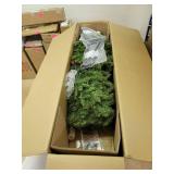 9-foot Faux Dunhill Fir Hinged Tree- Retail:$505.49