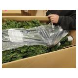 9-foot Faux Dunhill Fir Hinged Tree- Retail:$505.49