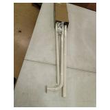 36-72 - Distressed White ATI Home Holden Wrap Around 1 Curtain Rod