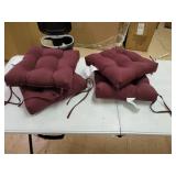 Blazing Needles 16-inch Square Chair Cushion (Set of 4)- Retail:$85.49