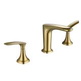 Brianna 2 Handle Widespread Bathroom Faucet 3 Hole Installation- Retail:$205.49