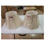 2-Royal Designs, Inc. BSO-701-16BG Flare Bottom Outside Corner Scallop Basic Lamp Shade, 9 x 16 x 12, Beige